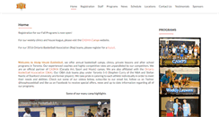 Desktop Screenshot of hoophousebasketball.com